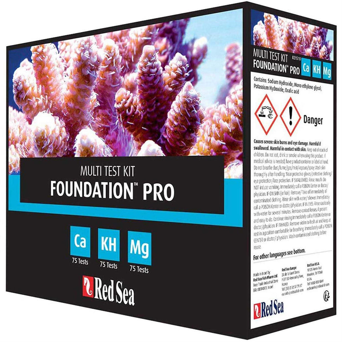 Reef Foundation Pro Multi Test Kit D694