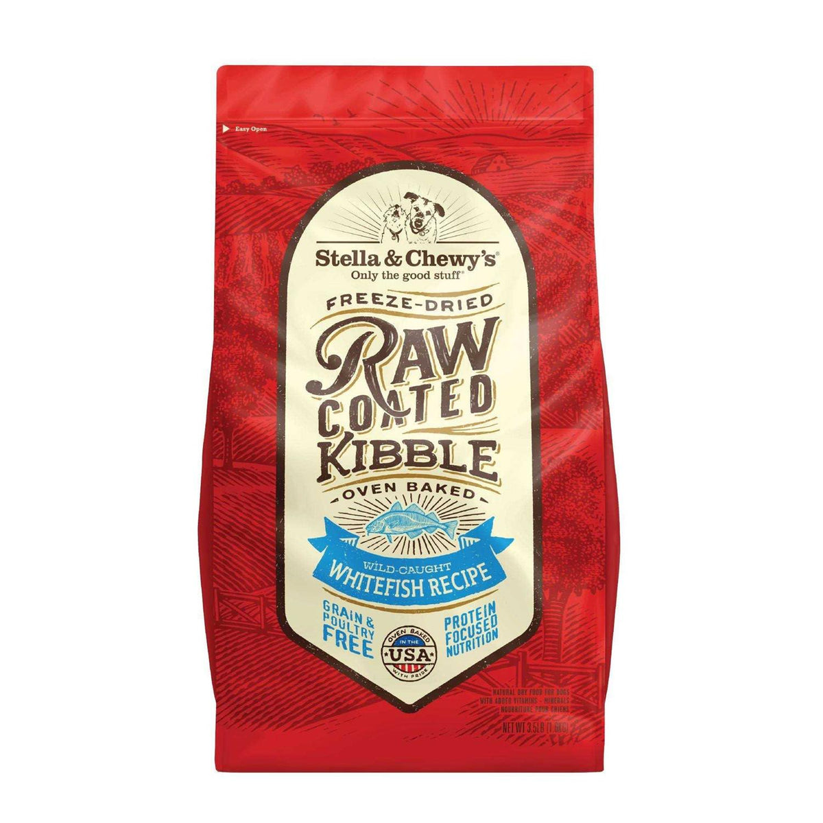 Raw Coated Whitefish Dog Kibble J697846