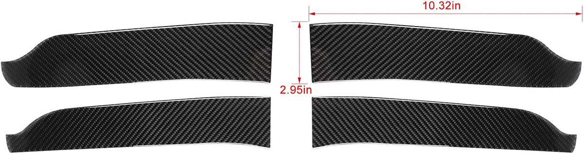 ABS Door Handle Armrest Trim Cover 4 pcs I59924