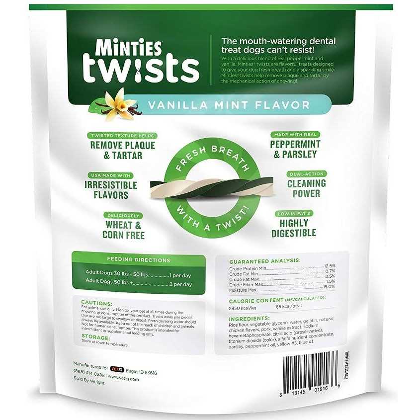 Minties Twists Dental Treats N557