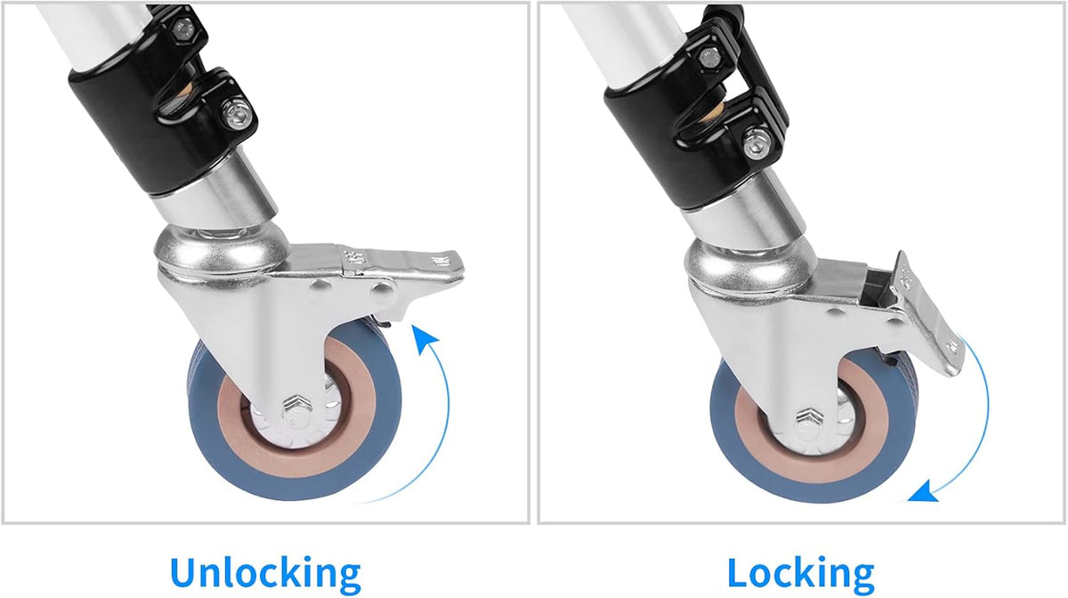 Swivel Caster Wheels Set 3 Pack K20787