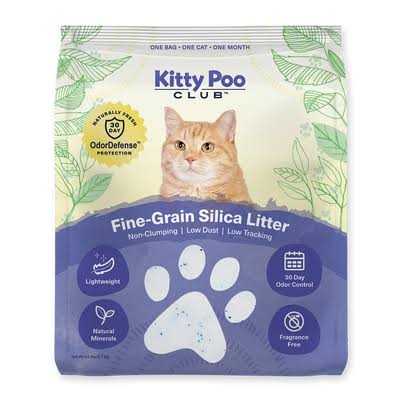 Silica Litter with Disposable Cat Litter Box S54651