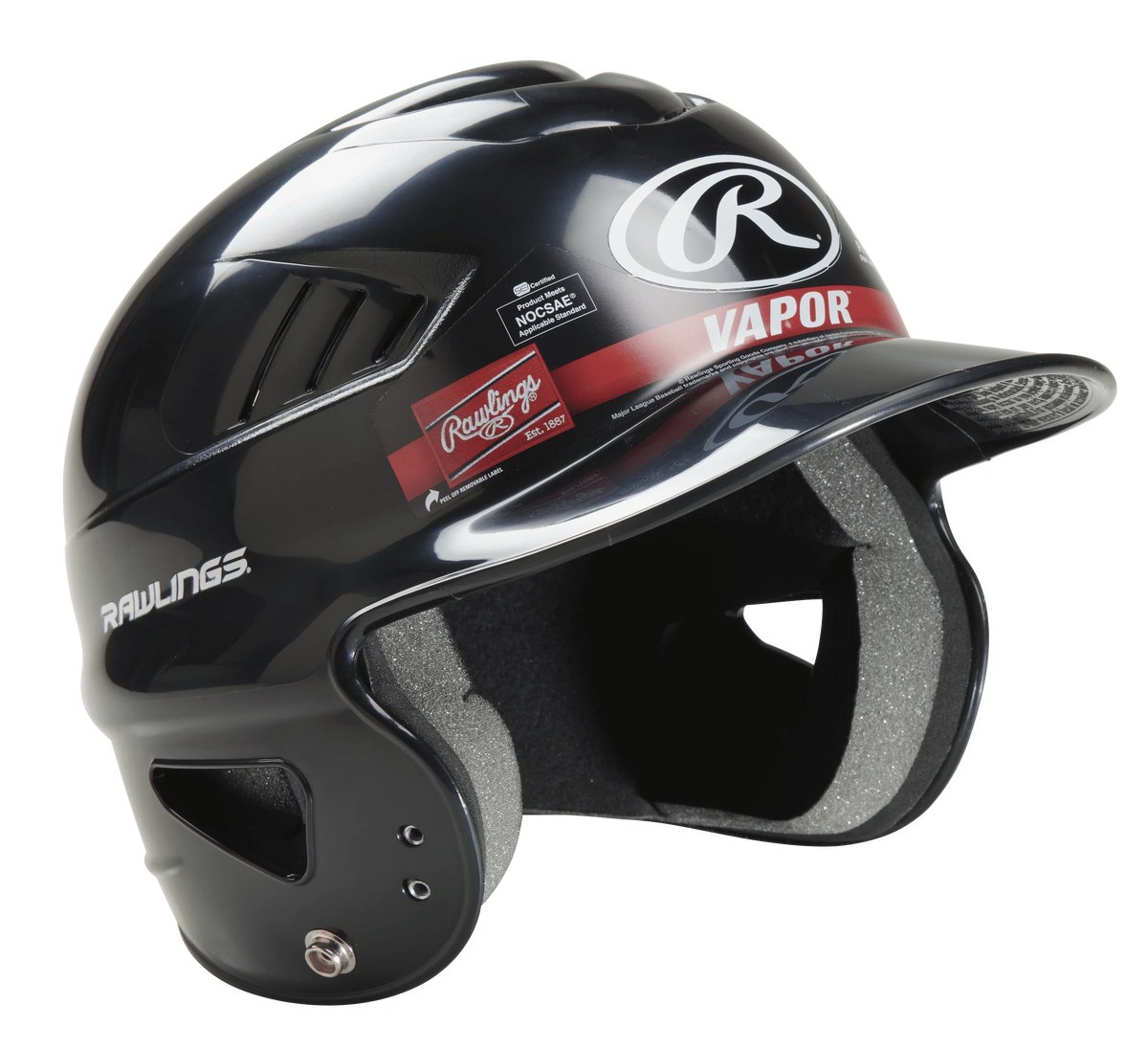 Youth Baseball Batting Helmet Black A19854