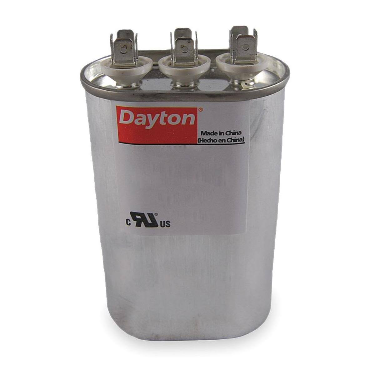 50/5 Mfd 370V Oval Motor Dual Run Cap Q17284