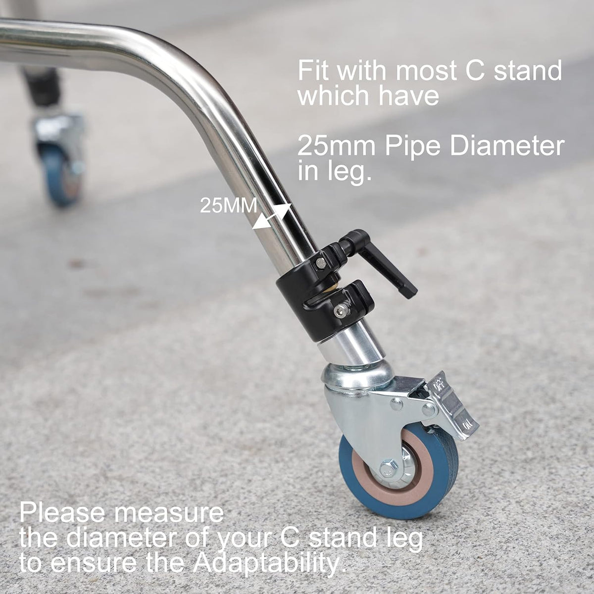 Swivel Caster Wheels Set 3 Pack K20787