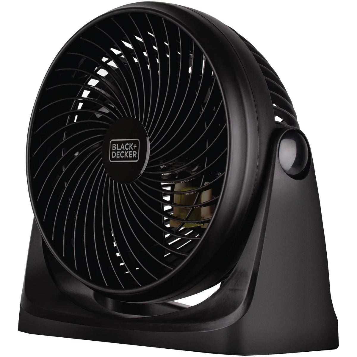 7 Inch Electric Portable Table Fan with Adjustable Tilt, Black B82588
