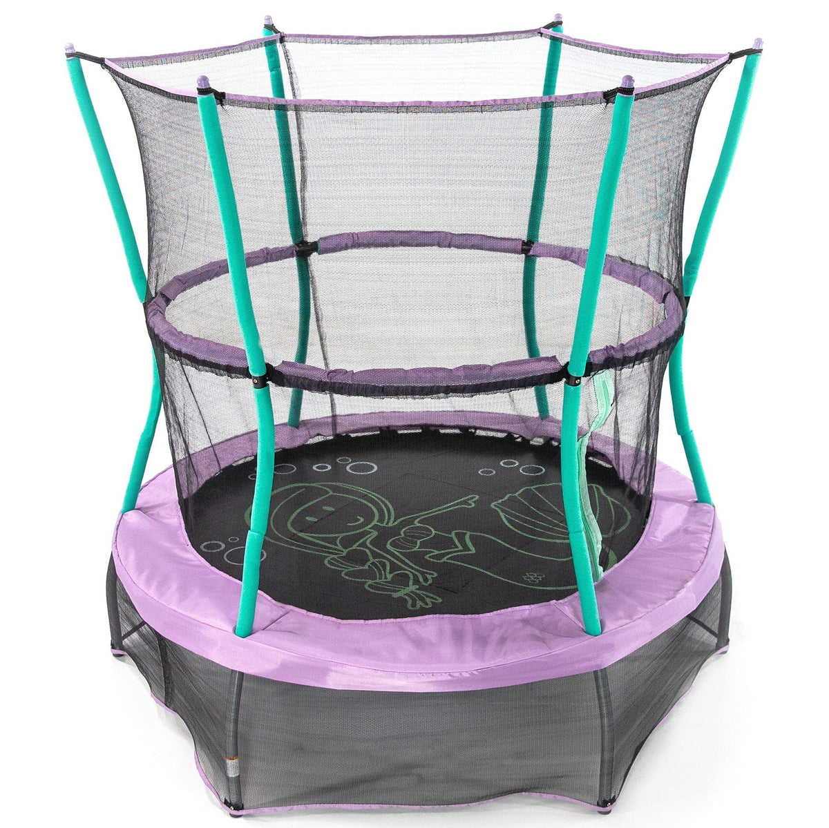 55-Inch Trampoline with Enclosure and Sound X49019