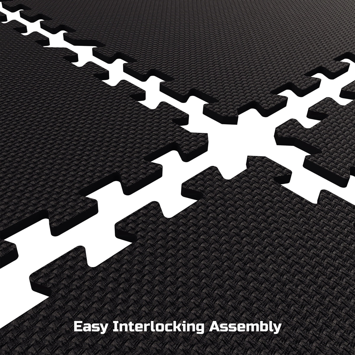 12-Pack Foam Puzzle Exercise Mat 1/2 in. Q569