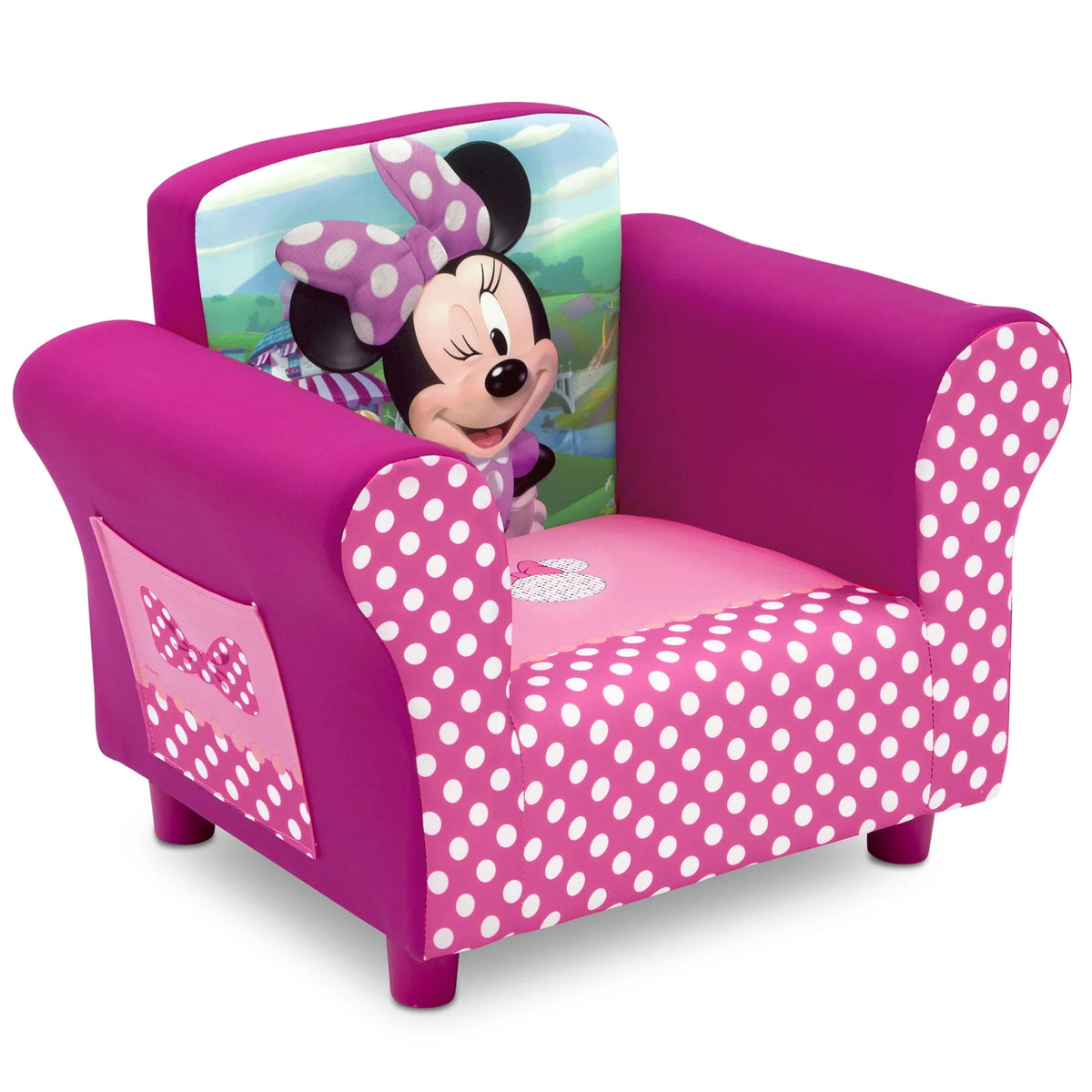 Pink Upholstered Chair L2444
