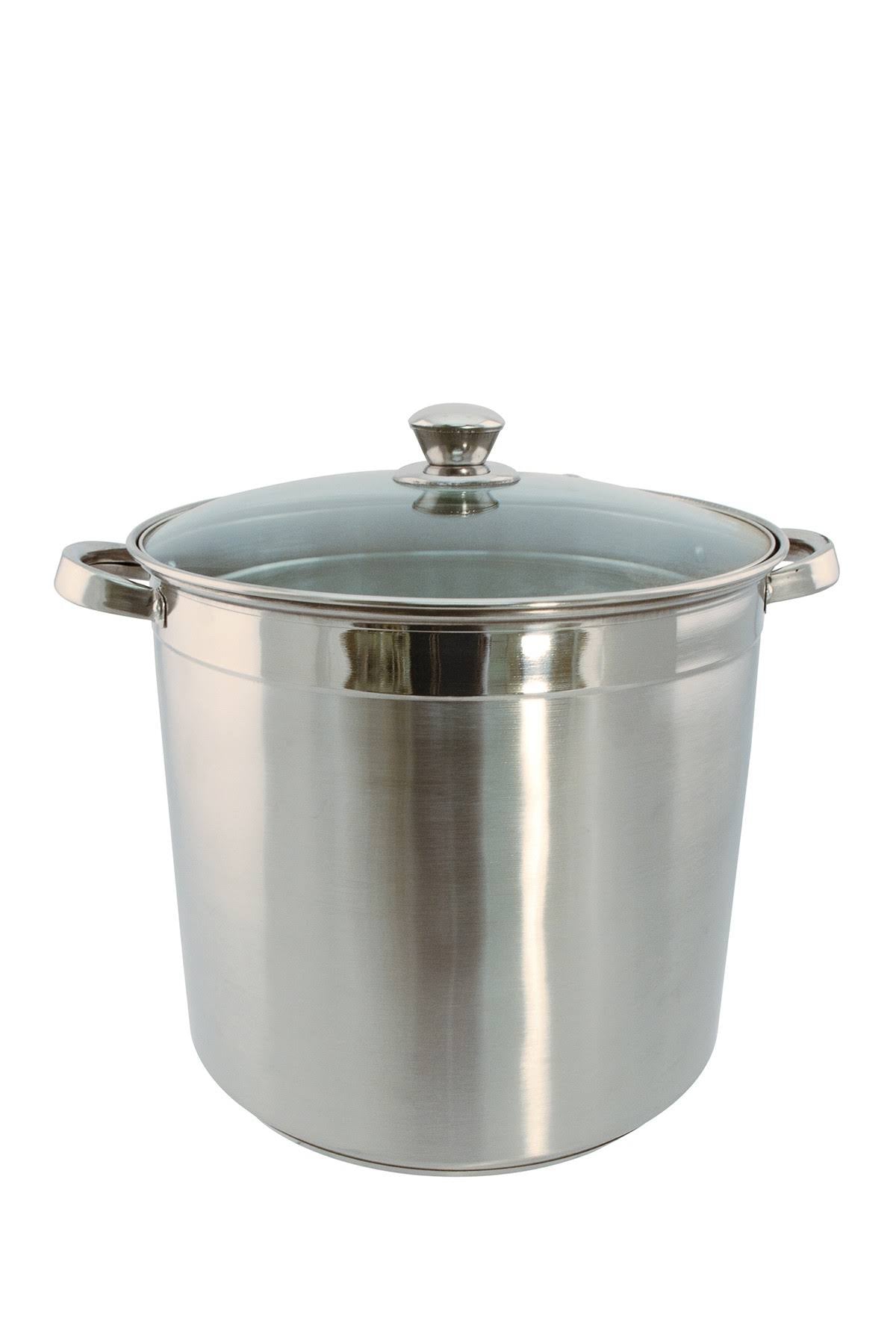 Heavy Duty 20 qt Stock Pot with Glass Lid C5982
