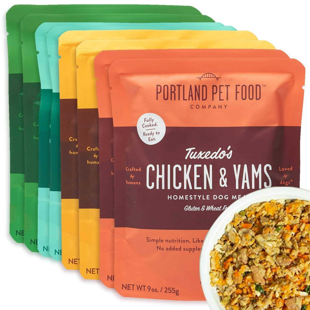Human-Grade Dog Food Pouch X3156