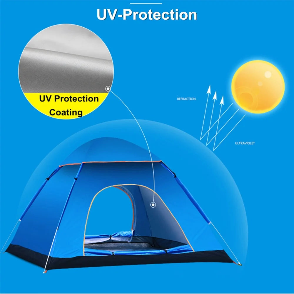 1-2 Person Rainproof Camping Tent D96879