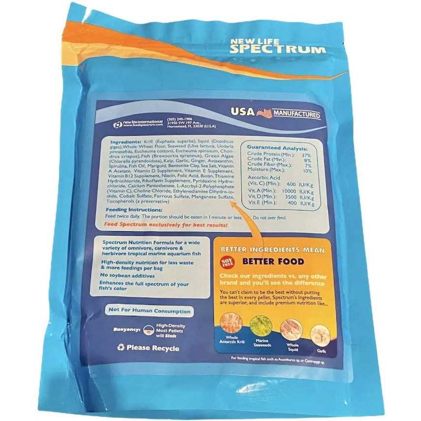Marine Fish Food Pellets O136