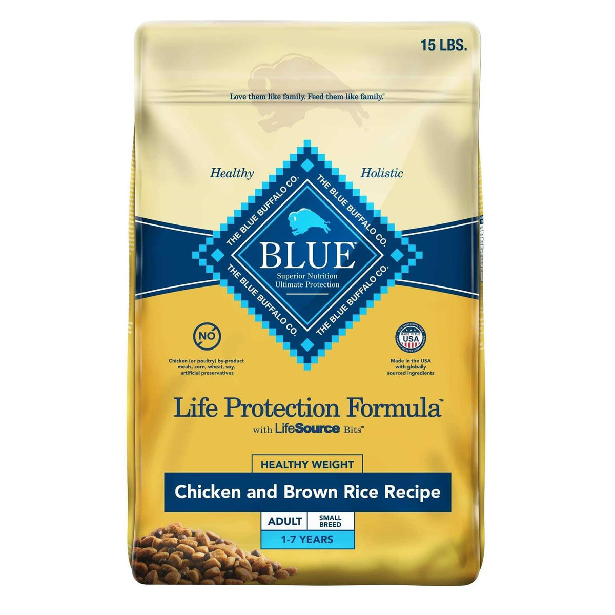 Adult Chicken & Brown Rice Recipe Dry Dog Food K8540
