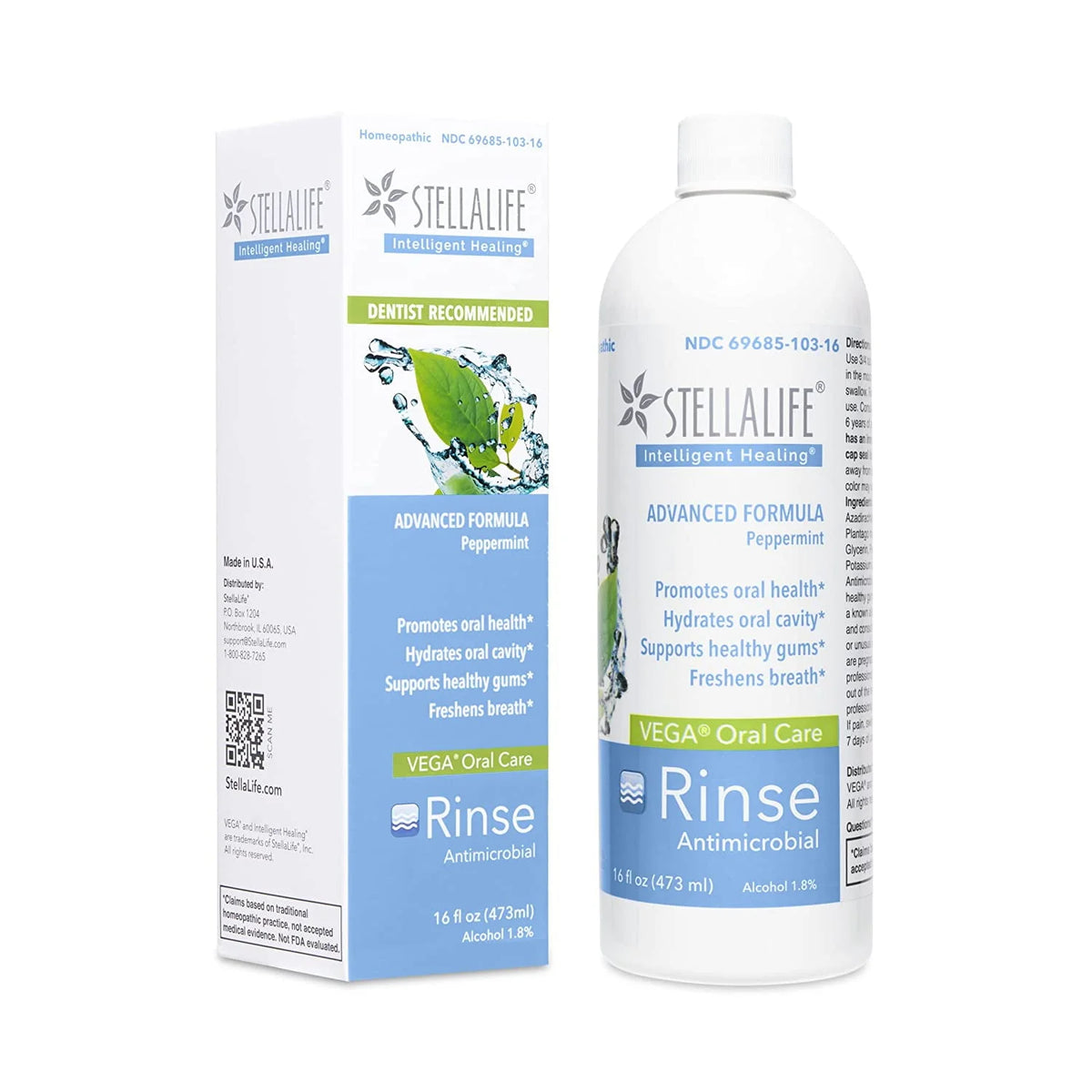 Peppermint Dry Mouth Mouthwash G8971