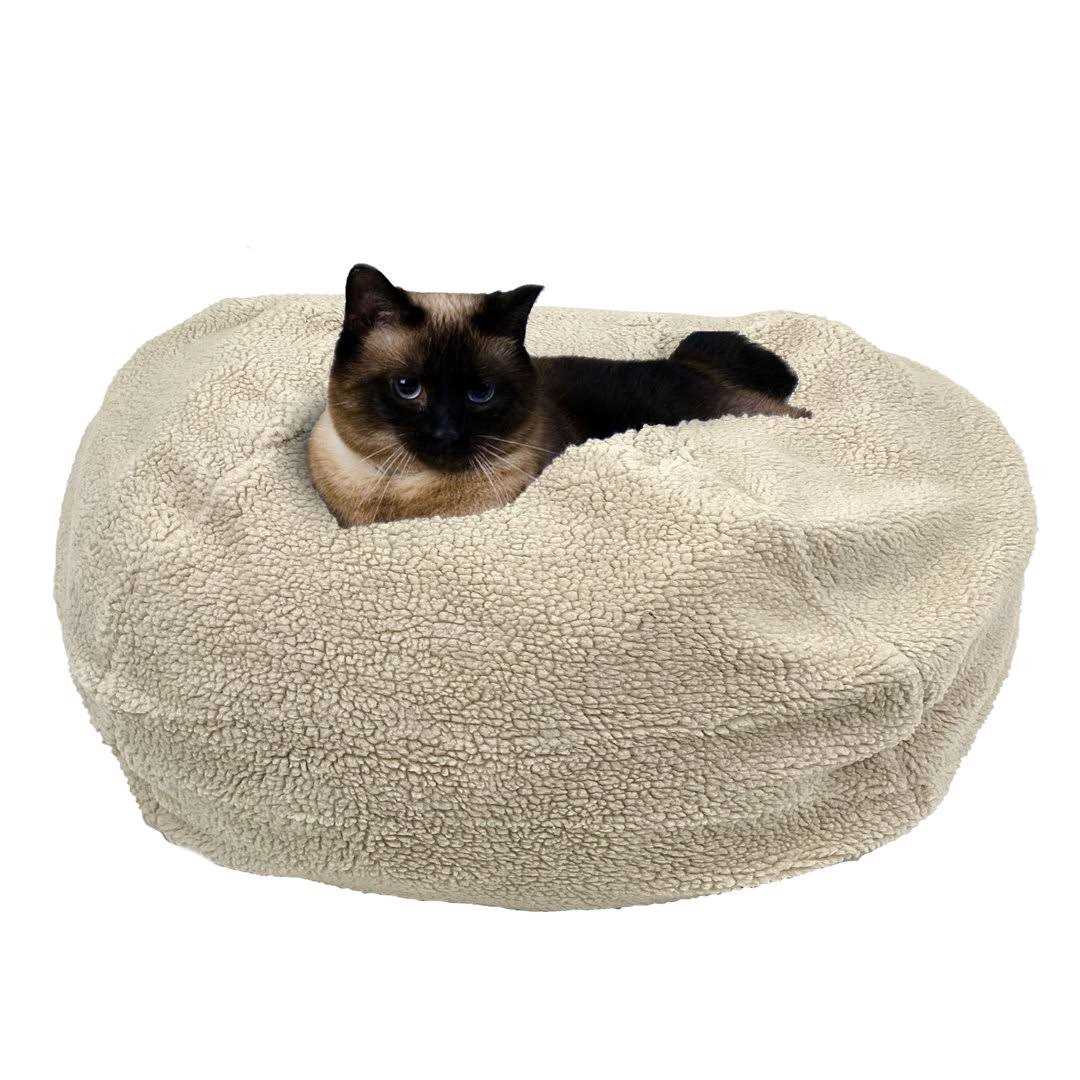 Sherpa Puff Ball Bed V838448
