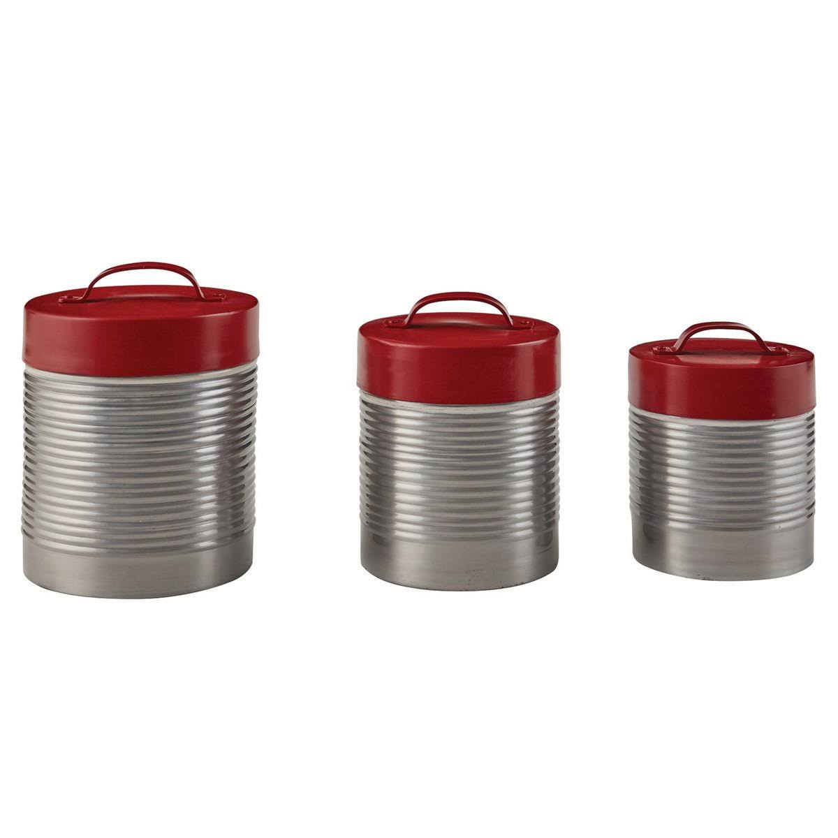 Enamelware Canister Set of 3 V93865