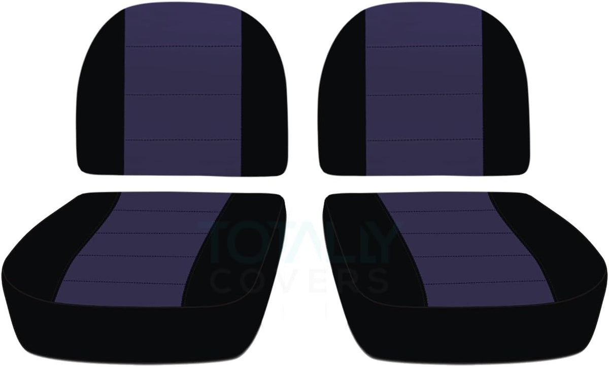 Black and White Truck Jump Seat Covers L227516
