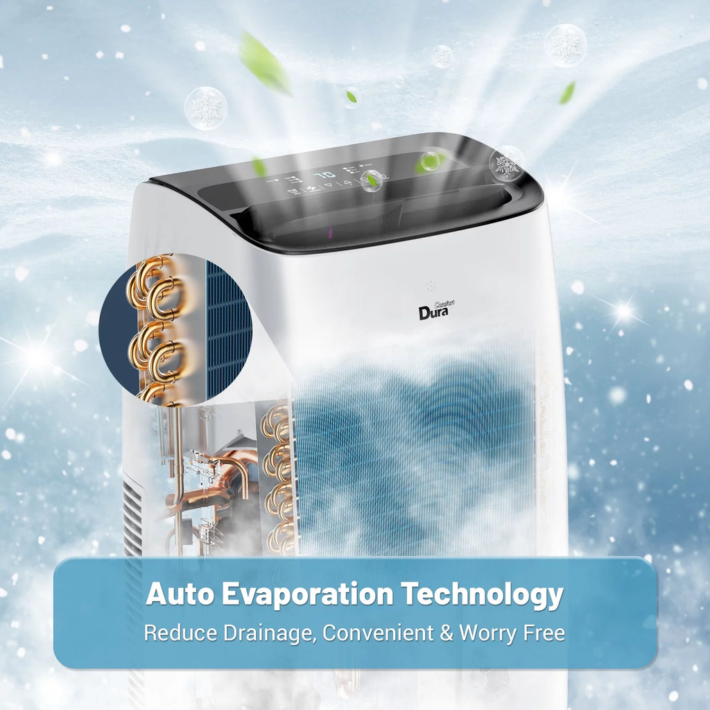 14000 BTU Portable Air Conditioner with Remote Control J451
