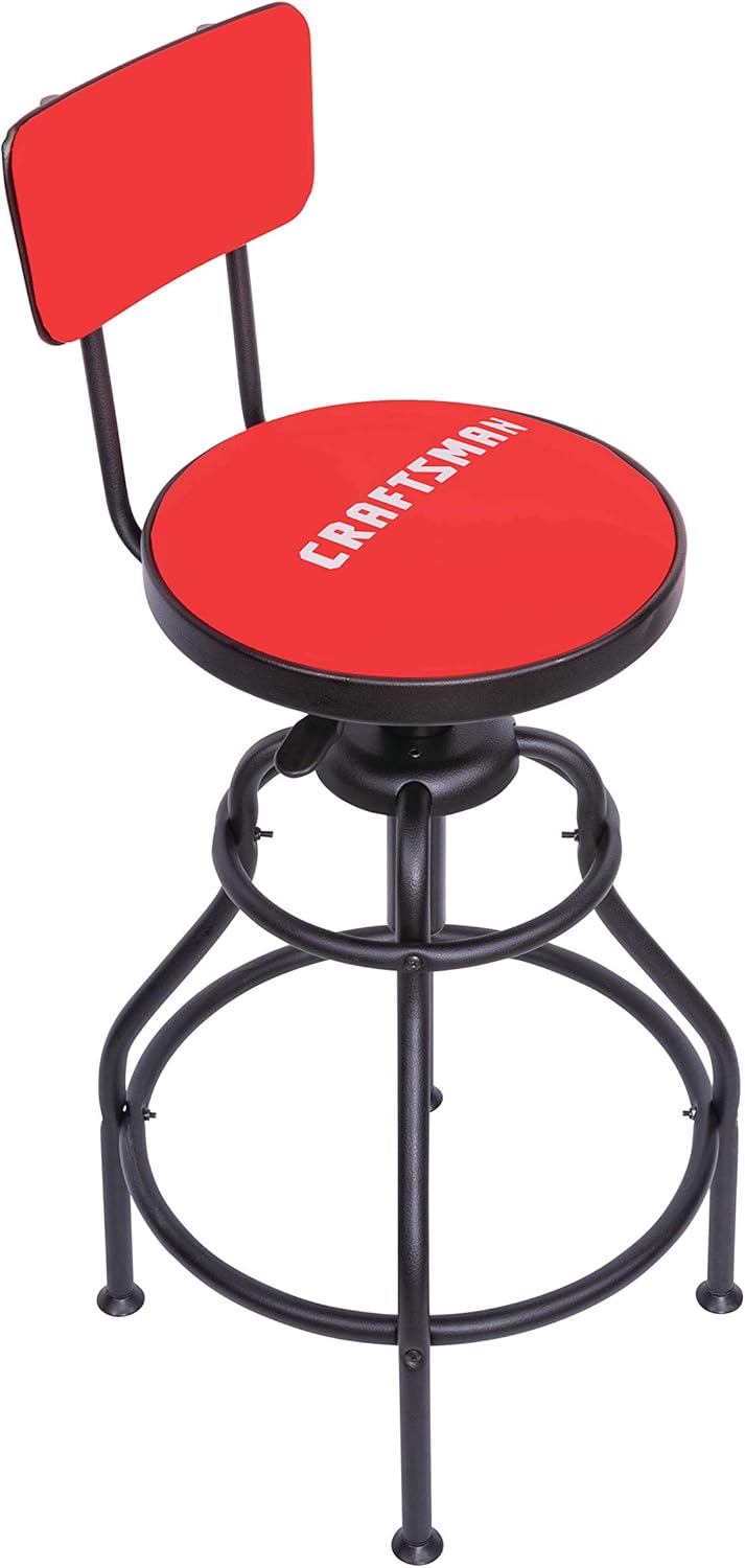 Fixed Height Work Shop Stool, 28.5-inches Tall, 300-lb Capacity N1800