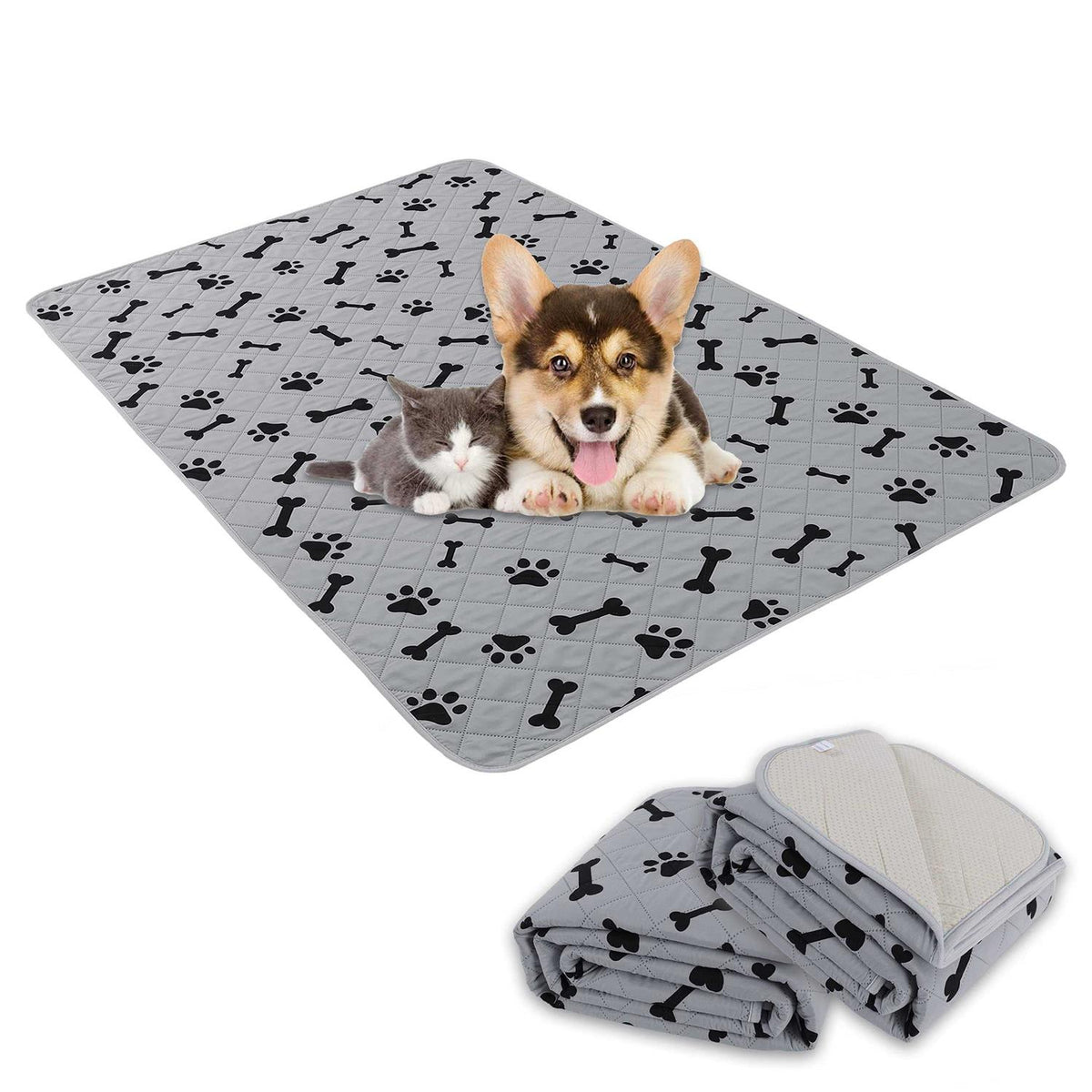 Dog Crate Pee Pads Non-Slip Puppy Pads R672