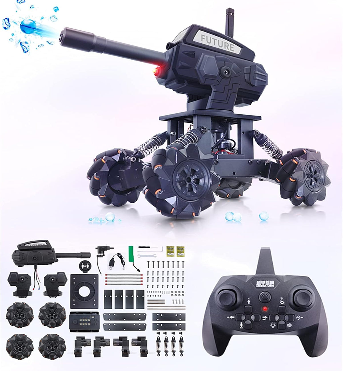 Robot Arm Kit and Remote Control Excavator 3-in 1 Science Kit R213