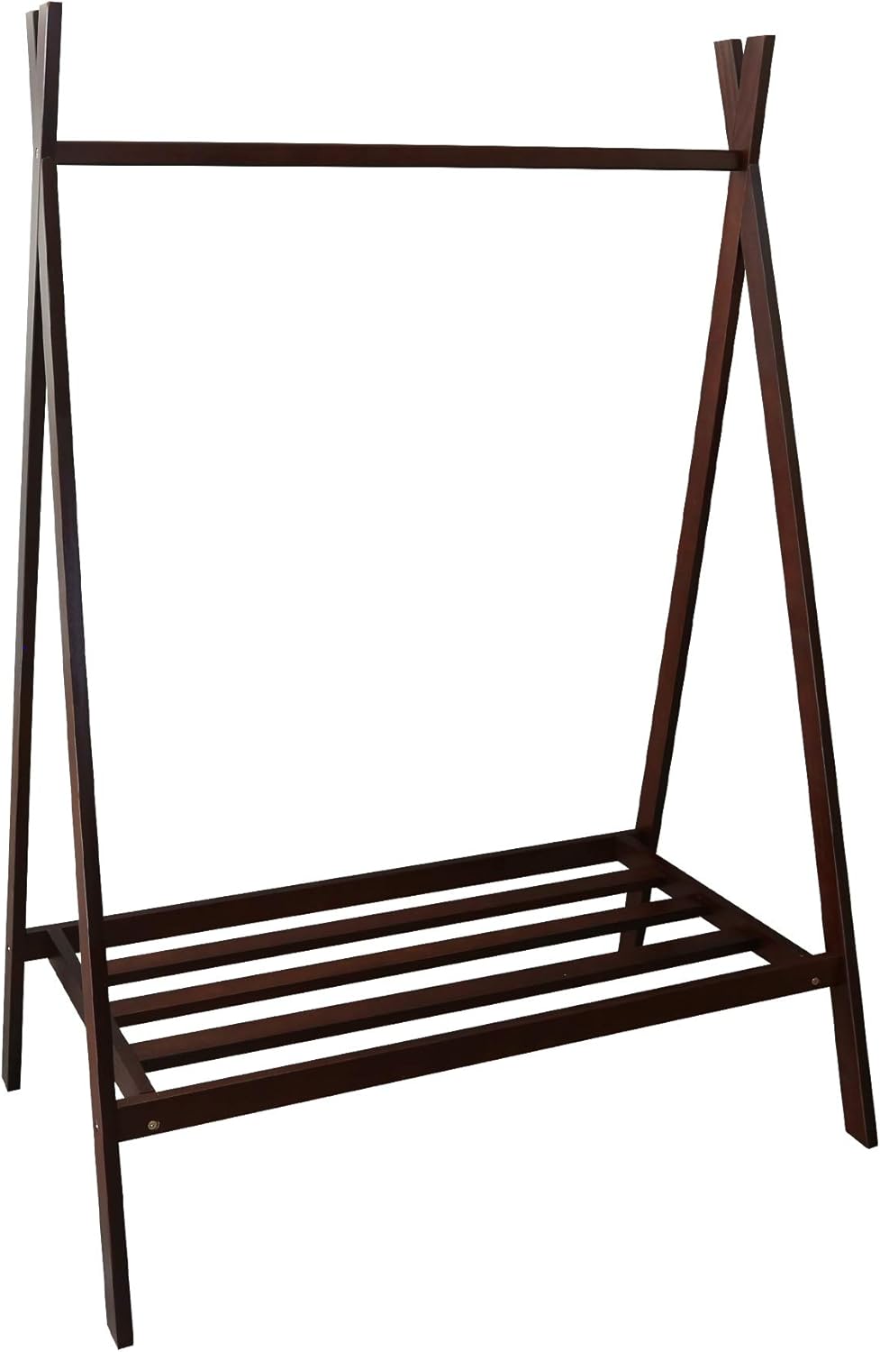 Truffle Brown Coat Rack with Shelf Pack of 2 T1047