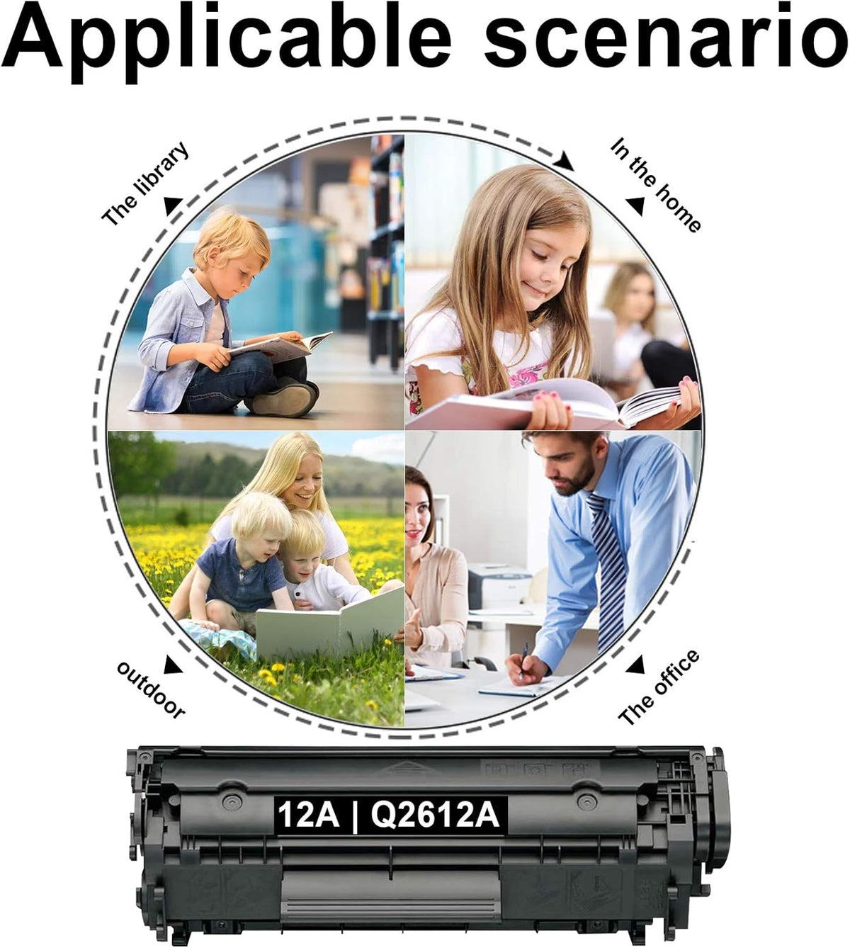 2 Pack Black Toner Cartridge D26984