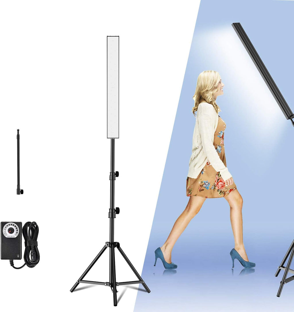LED Video Lighting Adjustable Photography Studio Light Kit 5500K with Tripod Stand R910