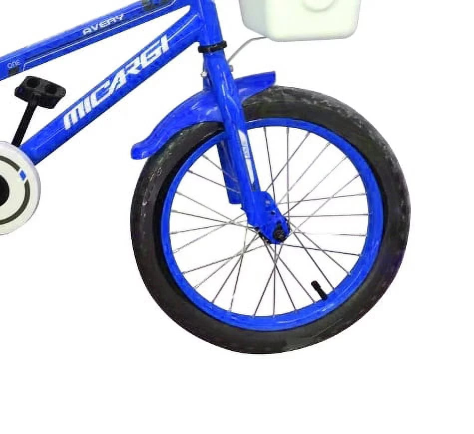 16 BMX Steel Frame Coaster Brake Bicycle with Baskets & Fenders O3940