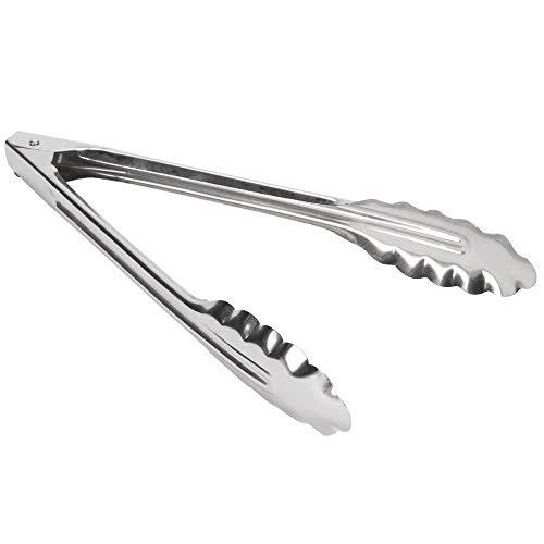 Stainless Steel 7-Inch Kitchen Tongs Set of 12 U9315