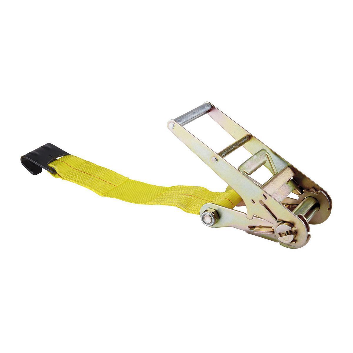 4 in. x 27 ft. Ratcheting Cargo Strap with Flat Hook V158