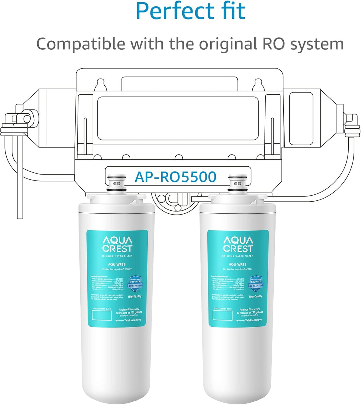 Reverse Osmosis Water Filter Cartridge T774