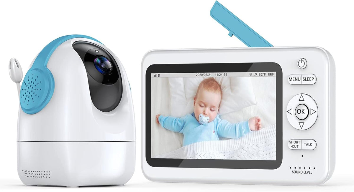 Video Baby Monitor with Camera and Audio, 5-inch 720p Display, Night Vision, Two Way Audio L88197