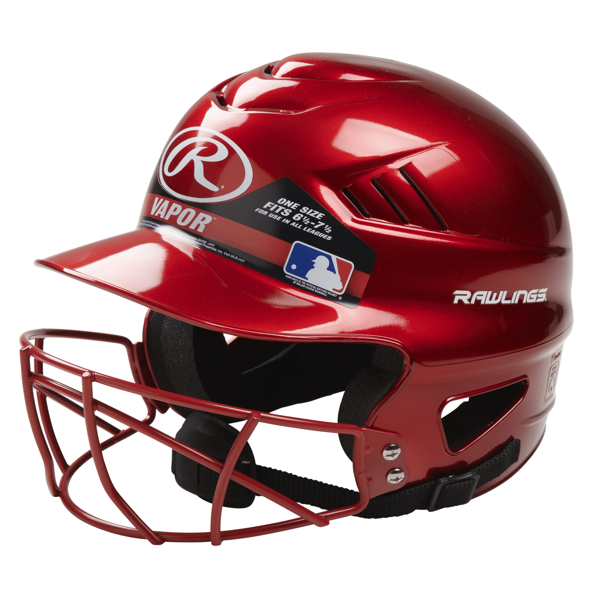 Matte Black Adult Batting Helmet H5800