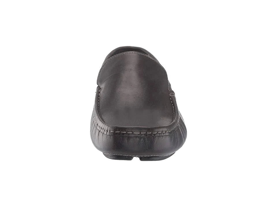 Charcoal Leather Driving Moccasins N22260