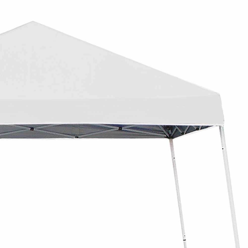 10 x 10 Angled Leg Instant Canopy Tent Shelter, White J9492