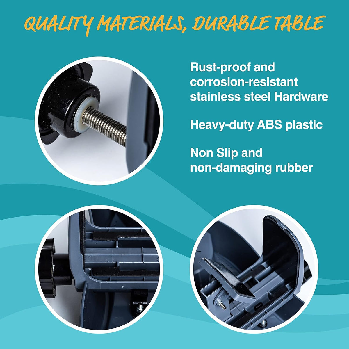 Adjustable Hot Tub Table Tray with Cup Holders O49640