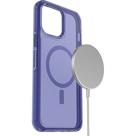 Back cover for cell phone MagSafe compatible polycarbonate synthetic rubber V57983