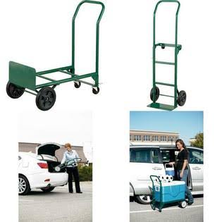 2-in-1 Convertible Hand Truck and Dolly 400 lb. Capacity M562479
