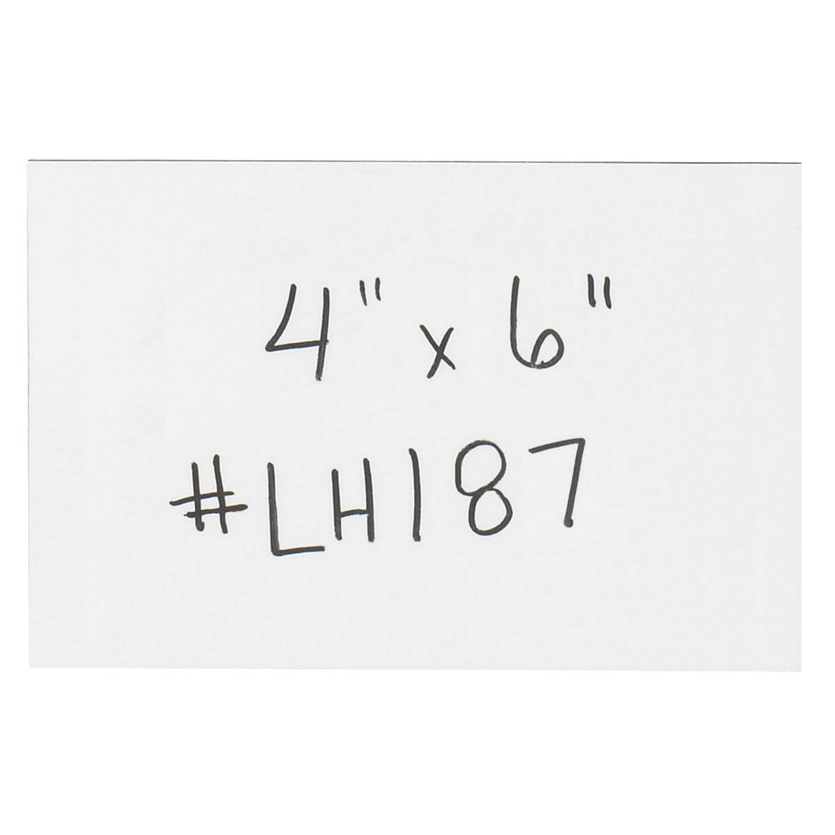 Warehouse Labels Magnetic Strips 25/Case Q7386