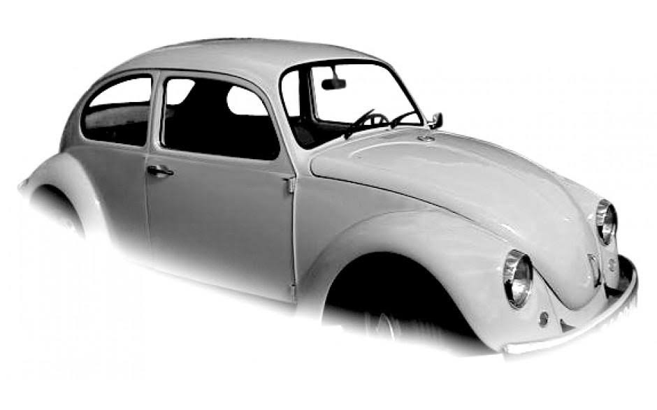 VW Bug Window Rubber Kit 4 PC X7841