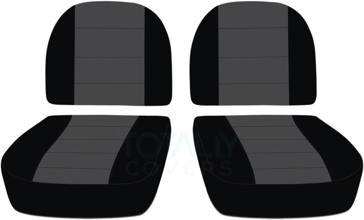 Black and White Truck Jump Seat Covers L227516