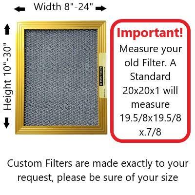 18x20x1 MERV 8 Washable Electrostatic Air Filter P5791
