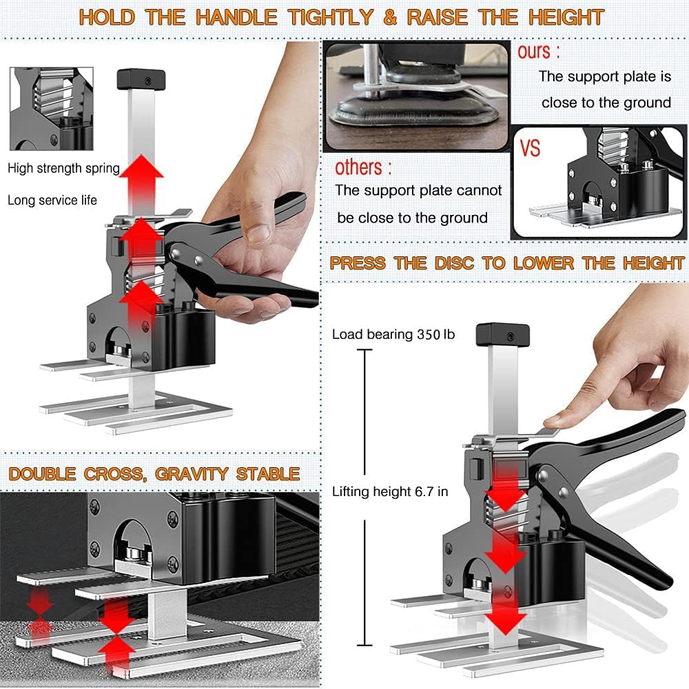 2PCS Labor Saving Arm Wall Tile Locator O789