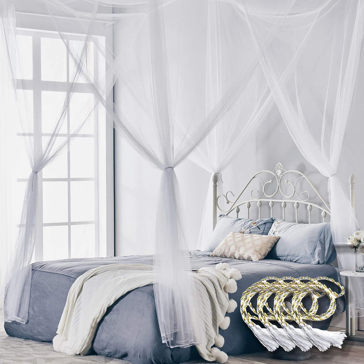 Pink Bed Canopy J585