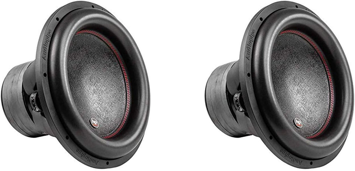 15 Inch 2 Ohm DVC Car Audio Subwoofer Speaker, Black (2 Pack) I255569