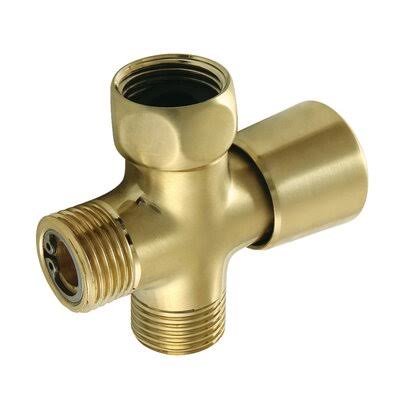 Brushed Brass Shower Diverter K81011