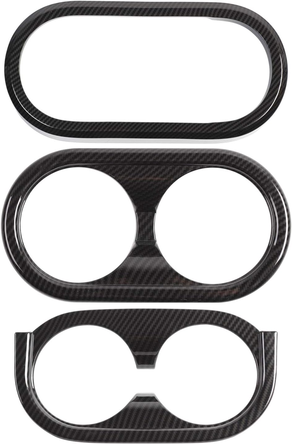 Gear Shift Panel Trim Cover ABS Carbon Fiber B8005
