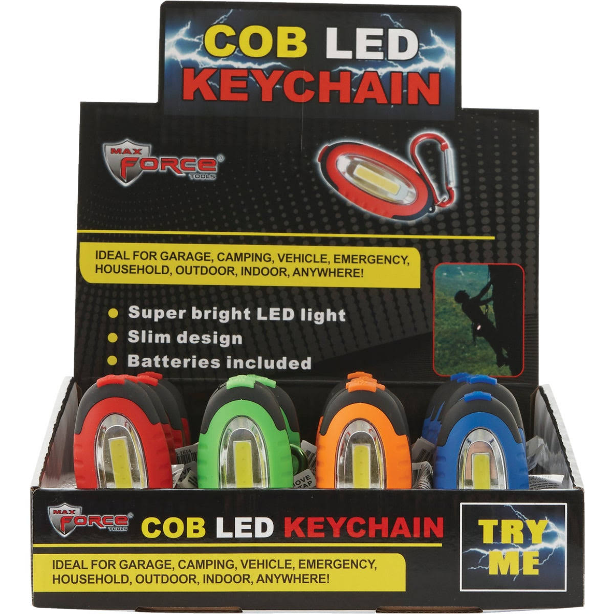 COB LED Keychain Case of 24 J8708